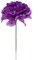 Purple Carnation Flowers, 20-Pack, Artificial Carnation Picks, Silk Fake Carnations, Bulk, for DIY Wedding, Bouquets, Party, & Event, Home Decor